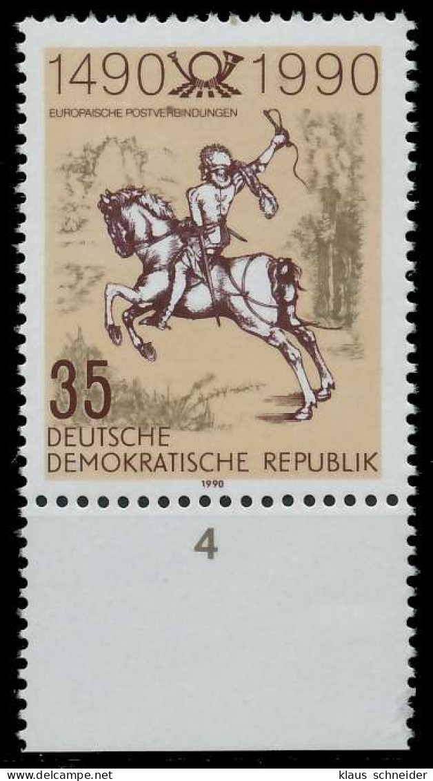 DDR 1990 Nr 3299 Postfrisch URA X02C9CA - Unused Stamps