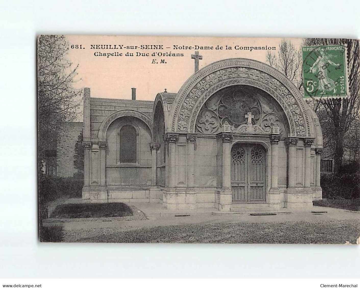 NEUILLY SUR SEINE : Notre-Dame De La Compassion, Chapelle Du Duc D'Orléans - état - Neuilly Sur Seine