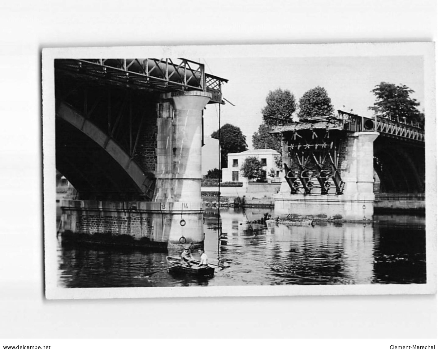 RUEIL : Le Pont Du Chemin De Fer, Juin 1940 - Très Bon état - Rueil Malmaison