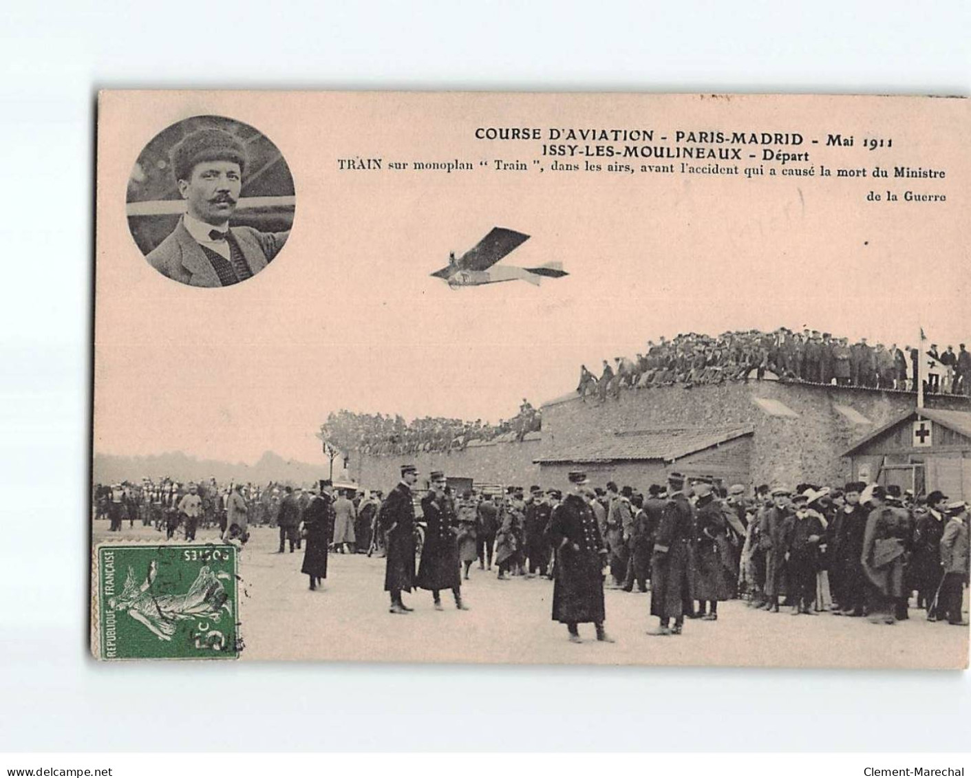 ISSY LES MOULINEAUX : Course D'aviation, Mai 1911, Le Départ - état - Issy Les Moulineaux