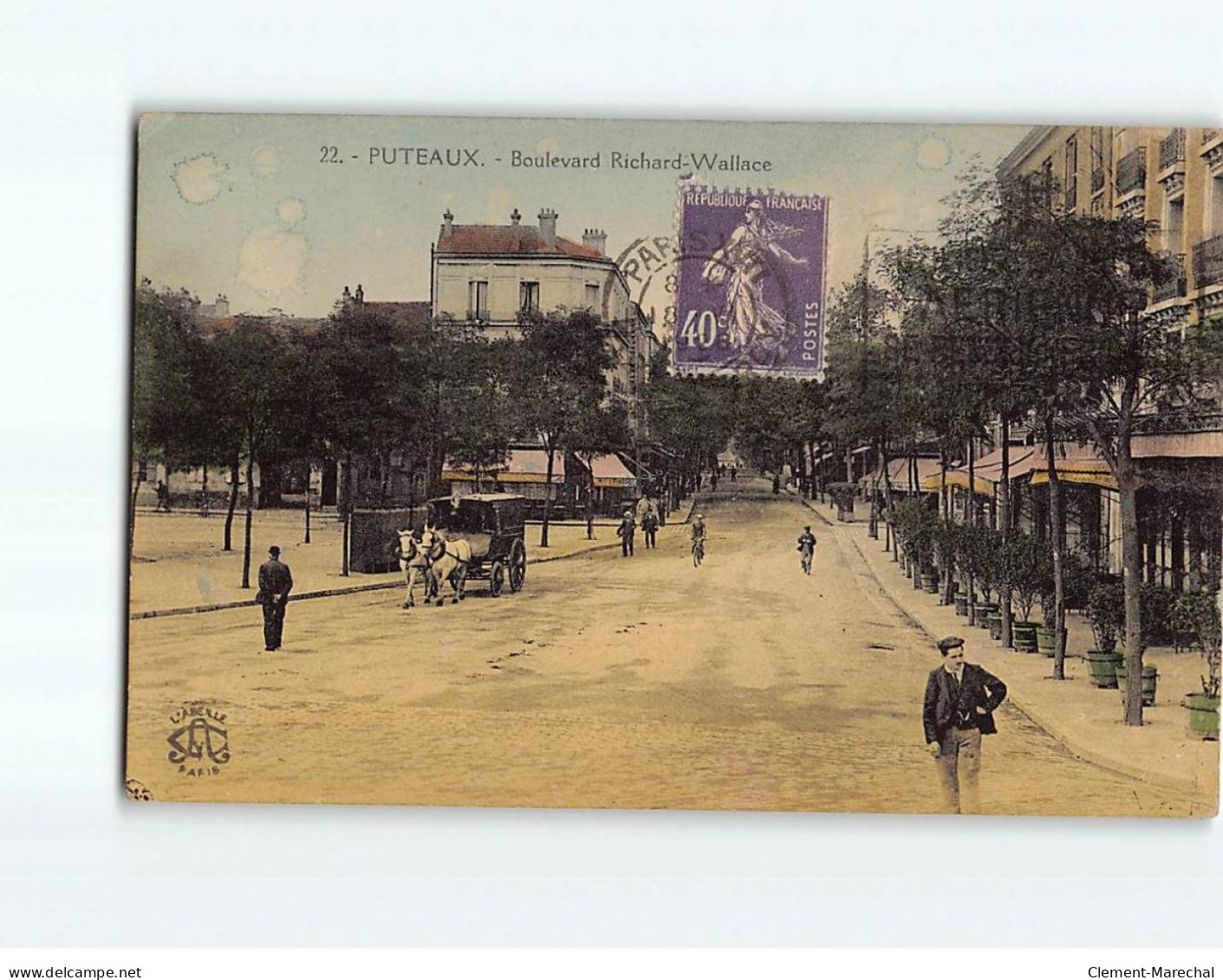 PUTEAUX : Boulevard Richard-Wallace - état - Puteaux