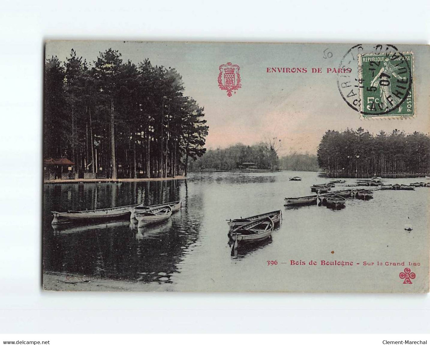 Bois De Boulogne, Sur Le Grand Lac - état - Autres & Non Classés