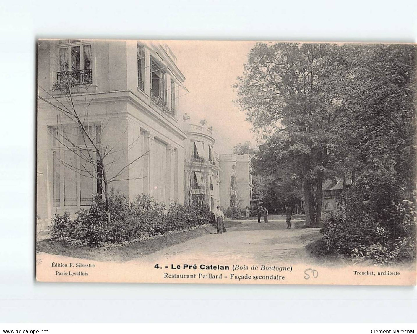 Bois De Boulogne, Le Pré Catelan, Restaurant Paillard - Très Bon état - Sonstige & Ohne Zuordnung