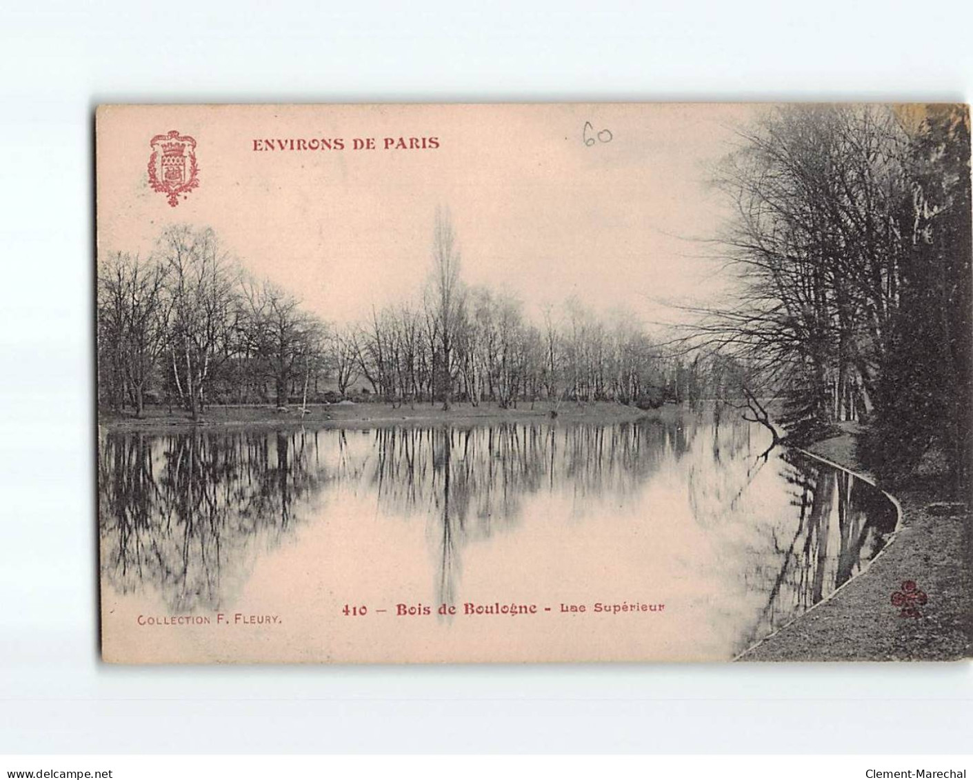 Bois De Boulogne, Lac Supérieur - état - Sonstige & Ohne Zuordnung