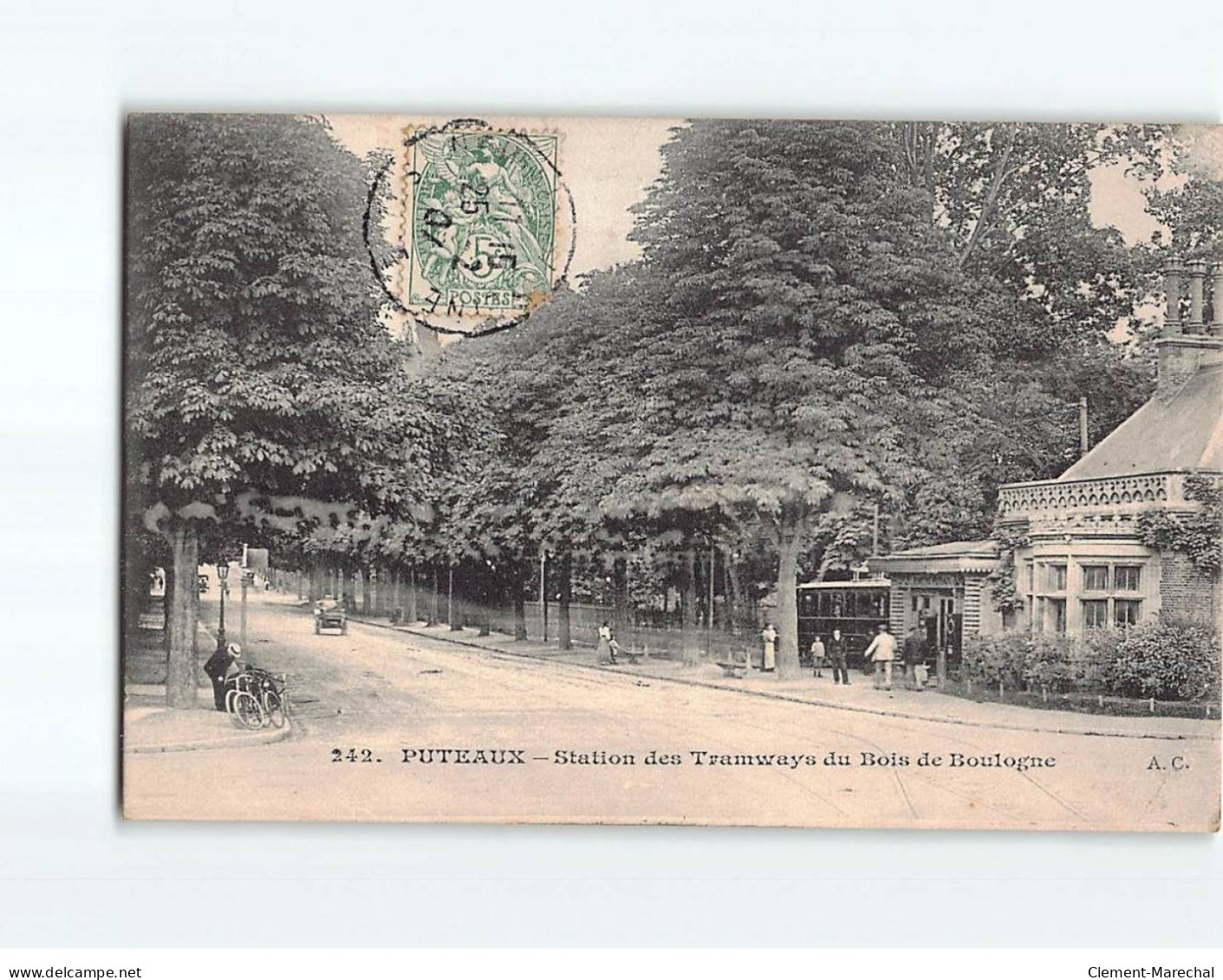 PUTEAUX : Station Des Tramways Du Bois De Boulogne - état - Puteaux