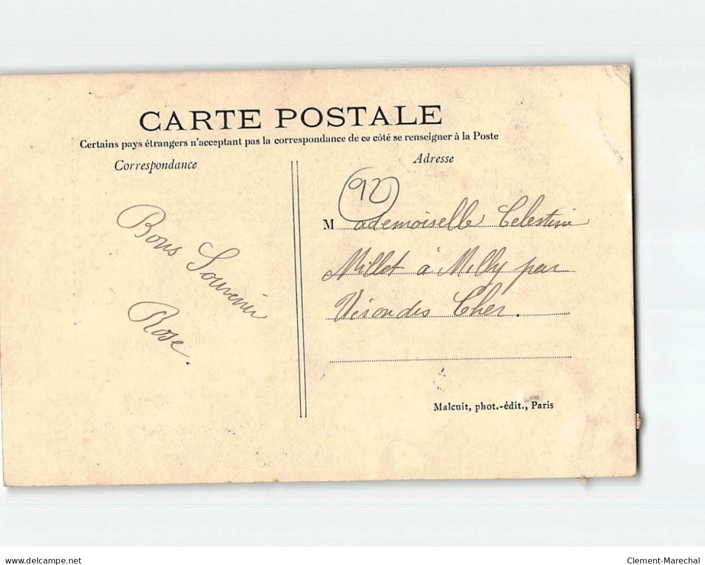 NEUILLY SUR SEINE : Carte Souvenir - état - Neuilly Sur Seine