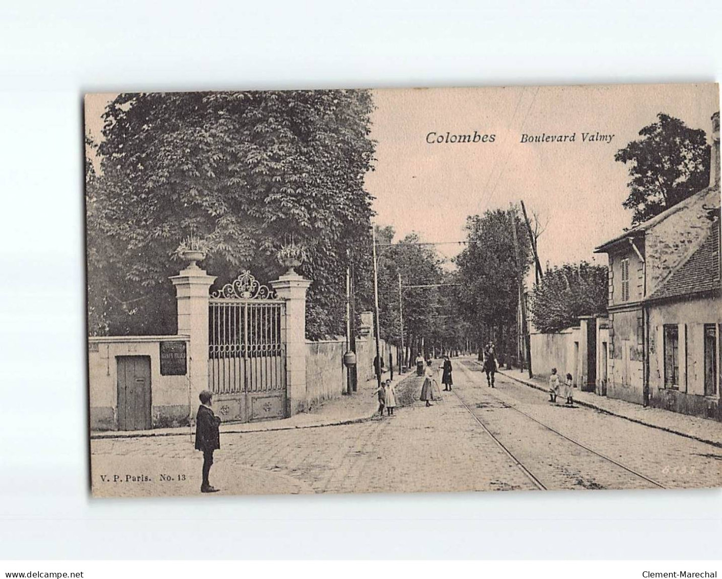 COLOMBES : Boulevard Valmy - état - Colombes