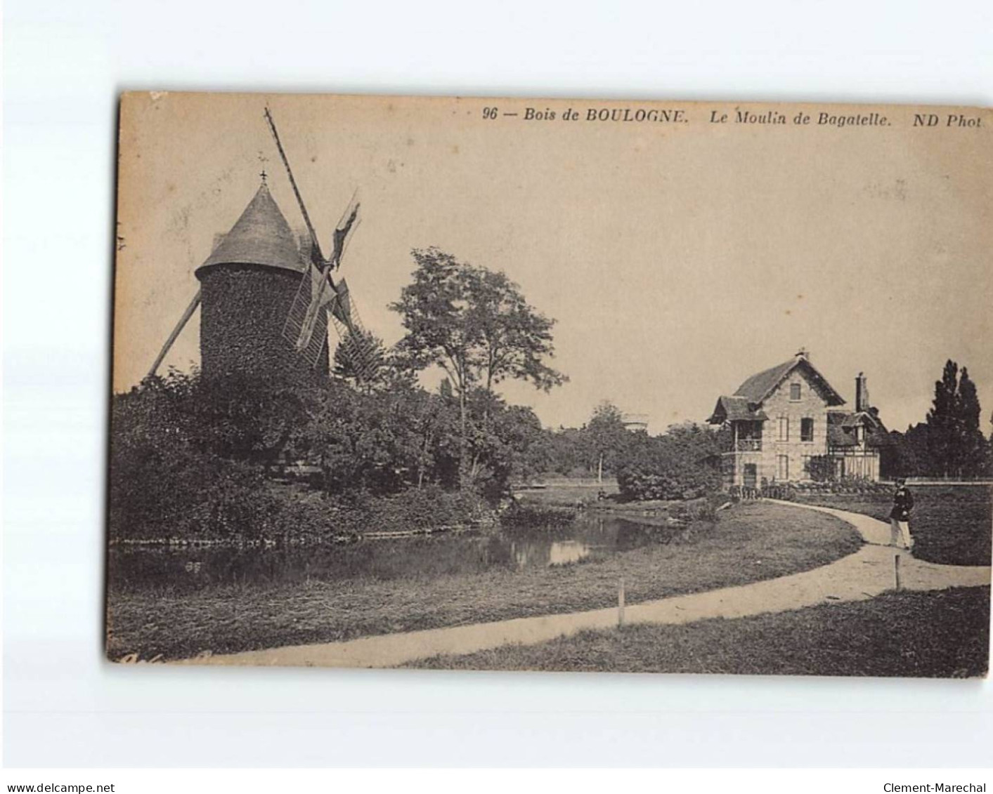 Bois De Boulogne, Le Moulin De Bagatelle - état - Sonstige & Ohne Zuordnung