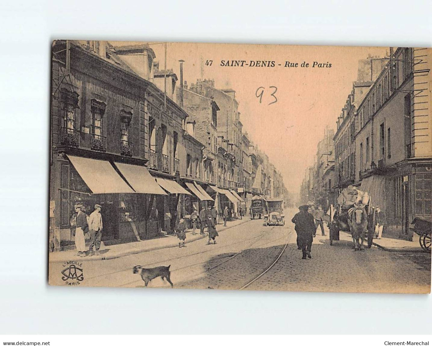 SAINT DENIS : Rue De Paris - Très Bon état - Saint Denis