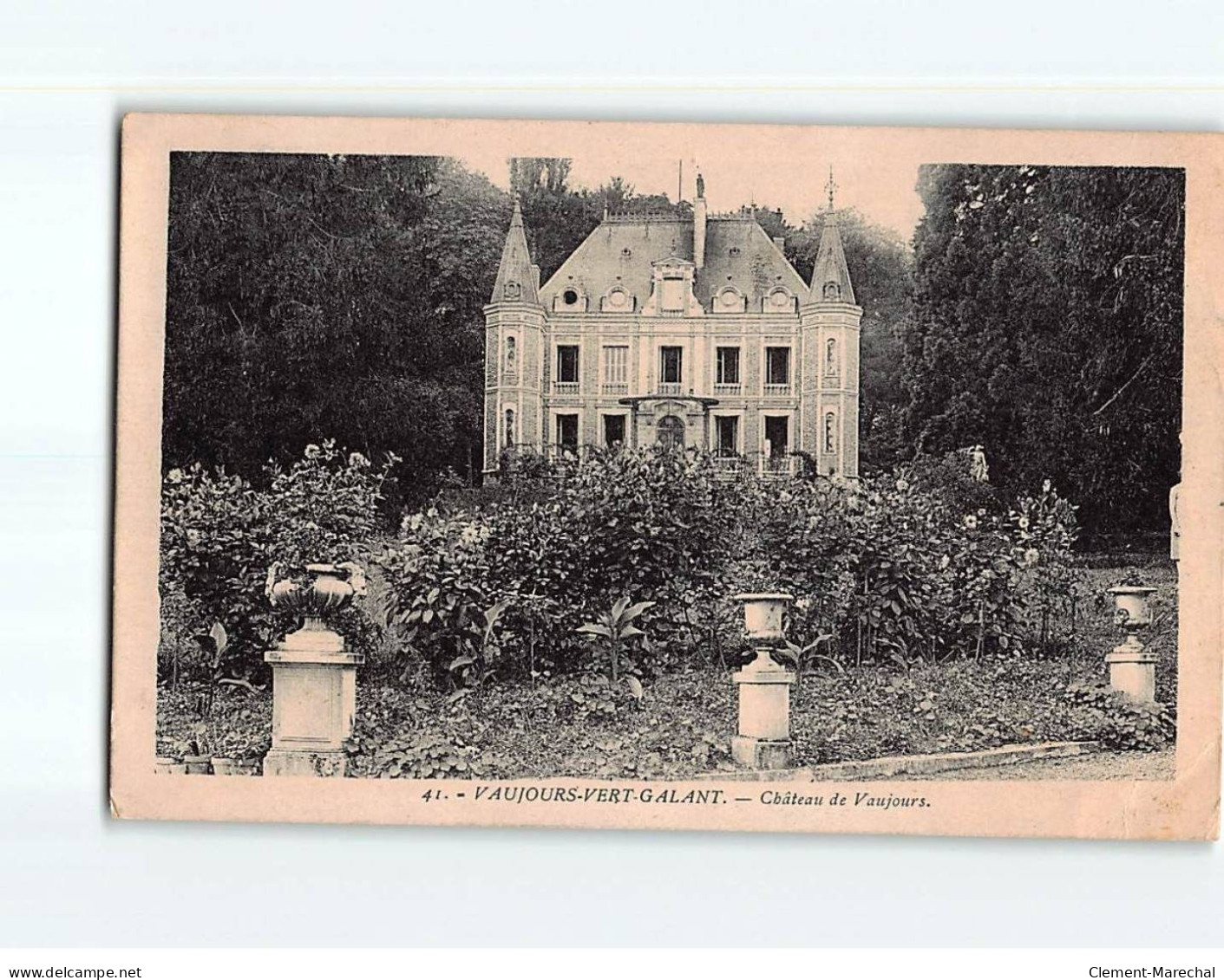 VAUJOURS VERT GALANT : Château De Vaujours - état - Other & Unclassified