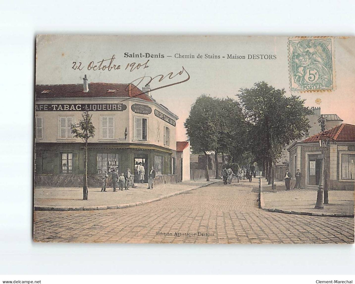 SAINT DENIS : Chemin De Stains, Maison Destors - état - Saint Denis