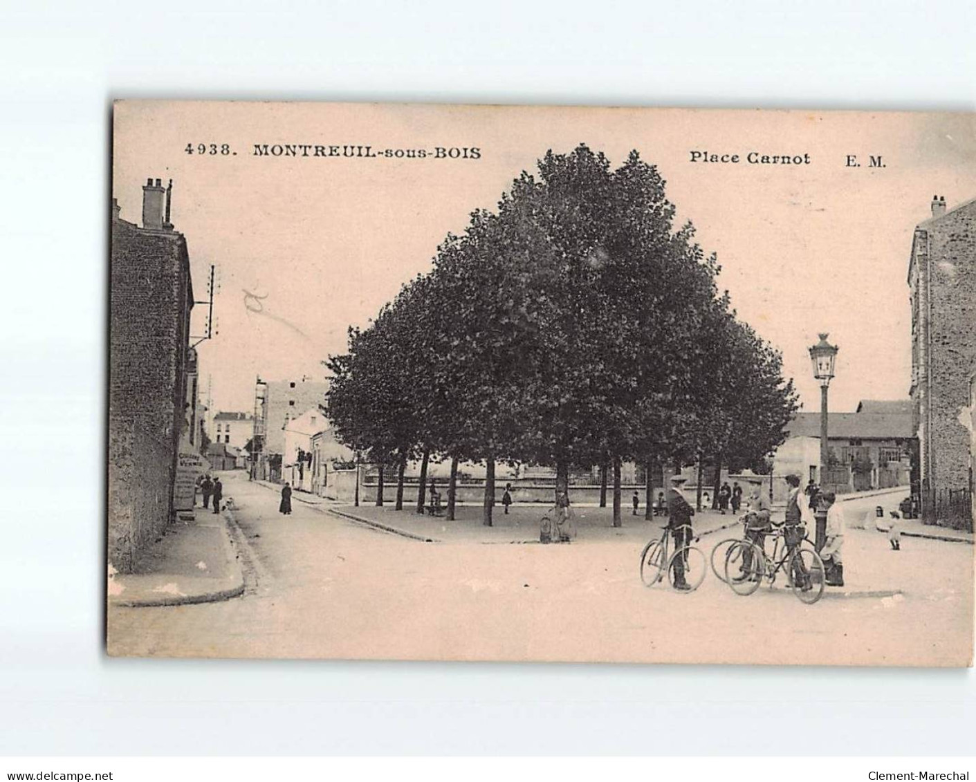 MONTREUIL SOUS BOIS : Place Carnot - Très Bon état - Montreuil