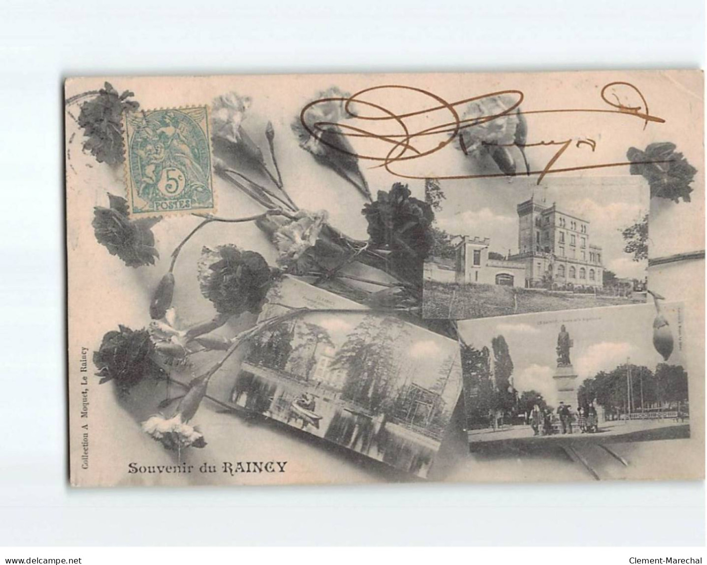 LE RAINCY : Carte Souvenir - état - Le Raincy