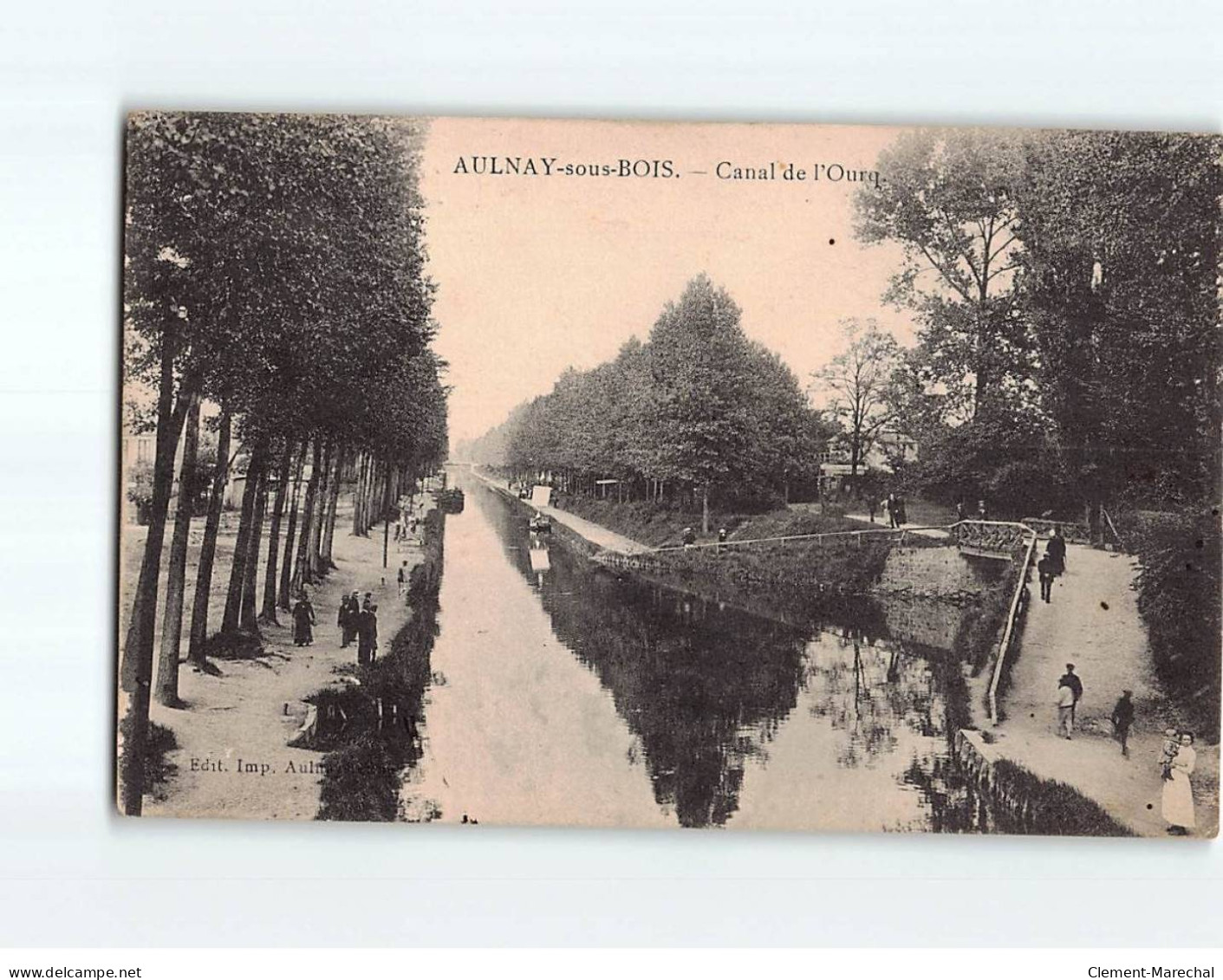 AULNAY SOUS BOIS : Canal De L'Ourcq - état - Aulnay Sous Bois