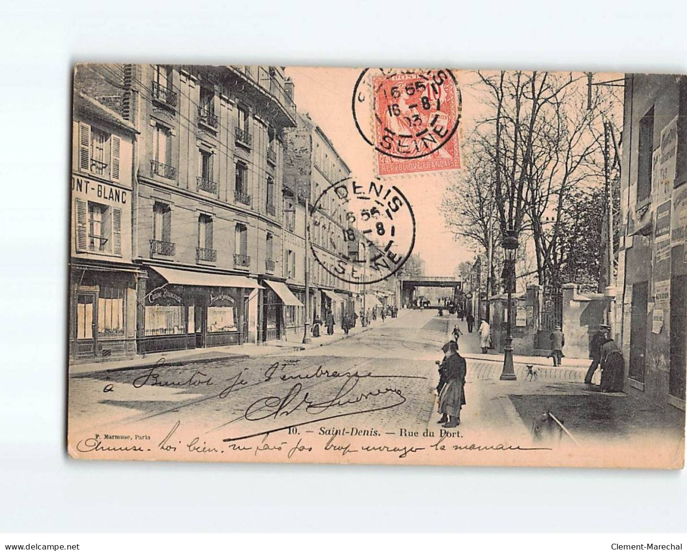 SAINT DENIS : Rue De Port - état - Saint Denis