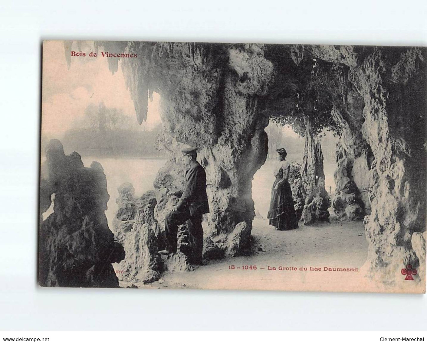 Bois De VINCENNES : La Grotte Du Lac Daumesnil - Très Bon état - Vincennes