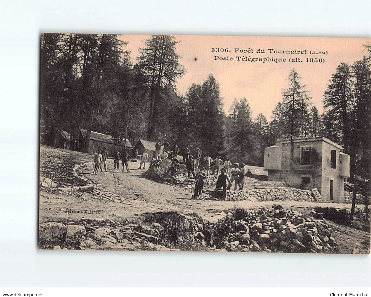 Forêt Du Tournairet, Poste Télégraphique - Très Bon état - Autres & Non Classés