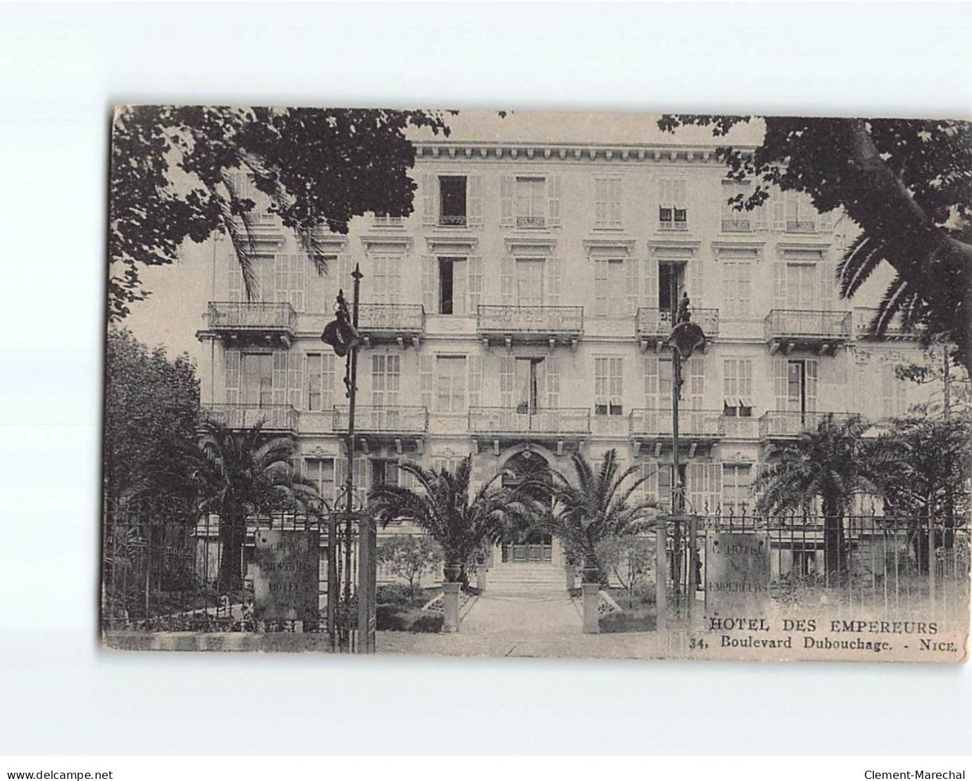 NICE : Hôtel Des Empereurs - état - Pubs, Hotels And Restaurants