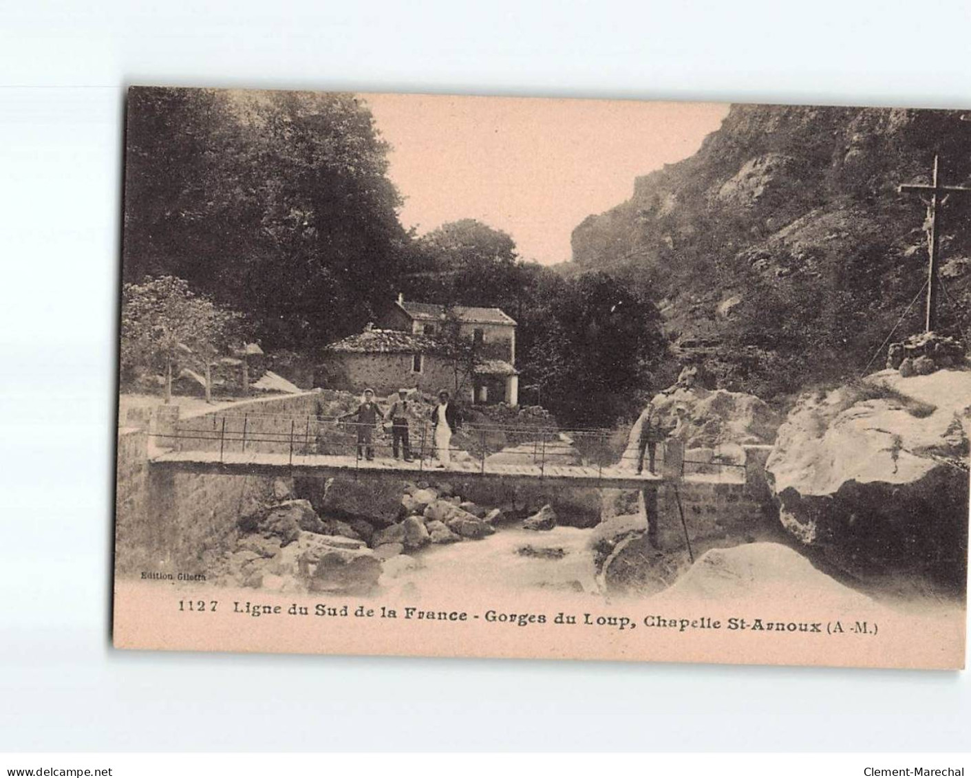 Ligne Du Sud, Gorges Du Loup, Chapelle Saint-Arnoux - Très Bon état - Sonstige & Ohne Zuordnung