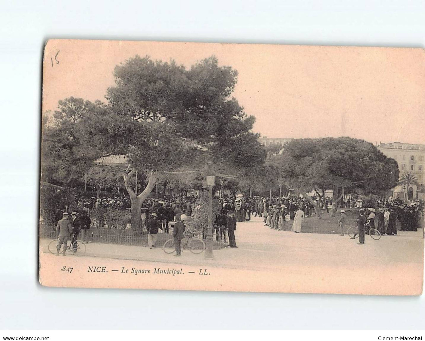 NICE : Square Municipal - état - Plazas