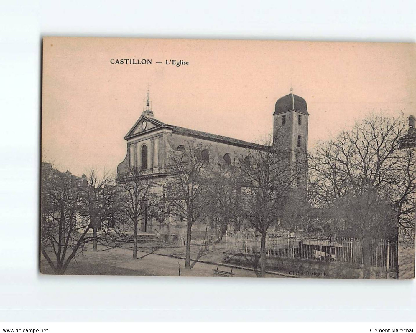 CASTILLON : L'Eglise - Très Bon état - Other & Unclassified