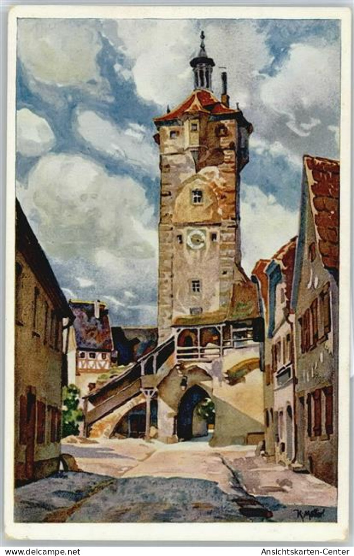 50677609 - Rothenburg , Klingentor - Mutter, K.