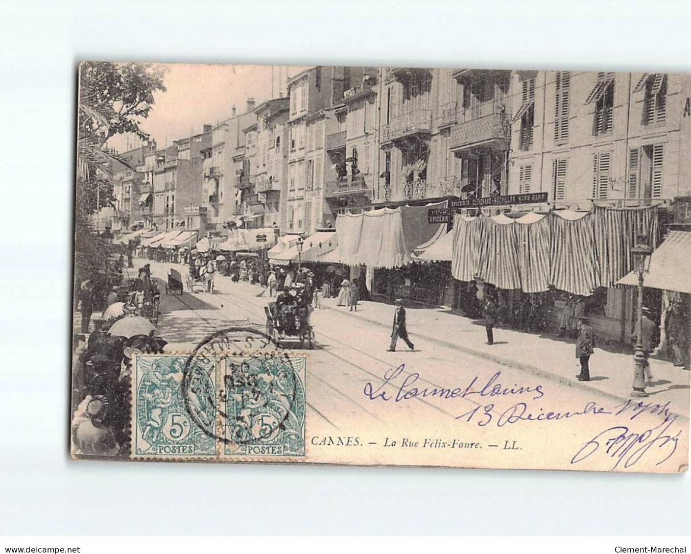 CANNES : La Rue Félix-Faure - état - Cannes