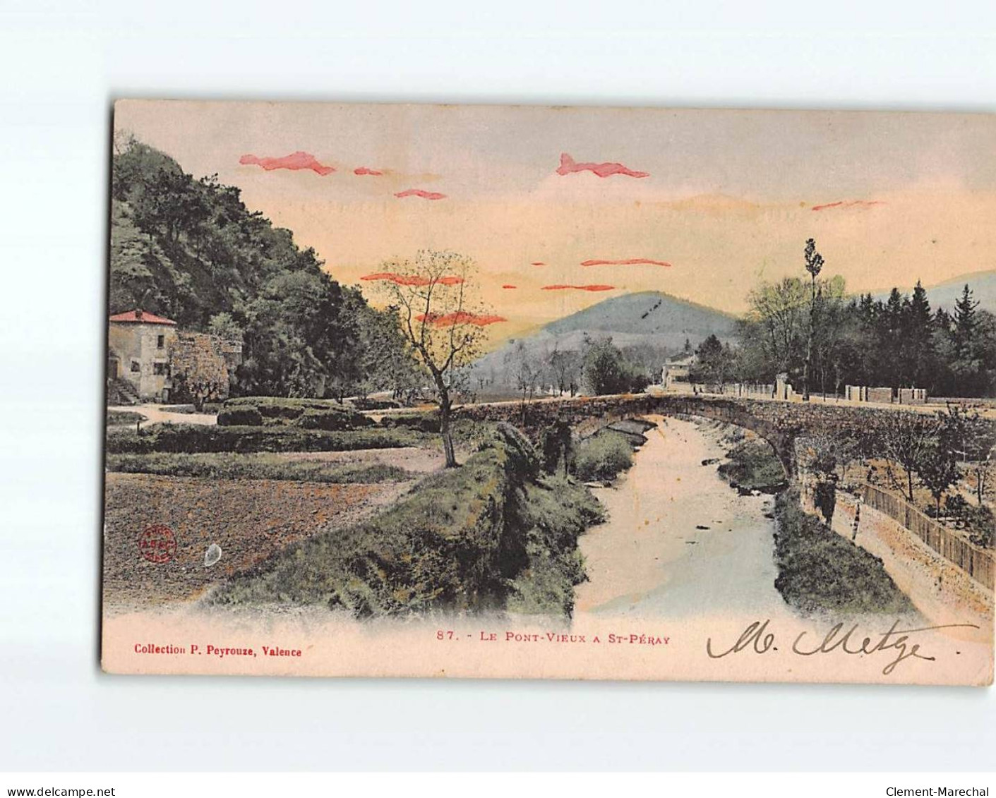 LE PONT VIEUX à SAINT PERAY - état - Saint Péray