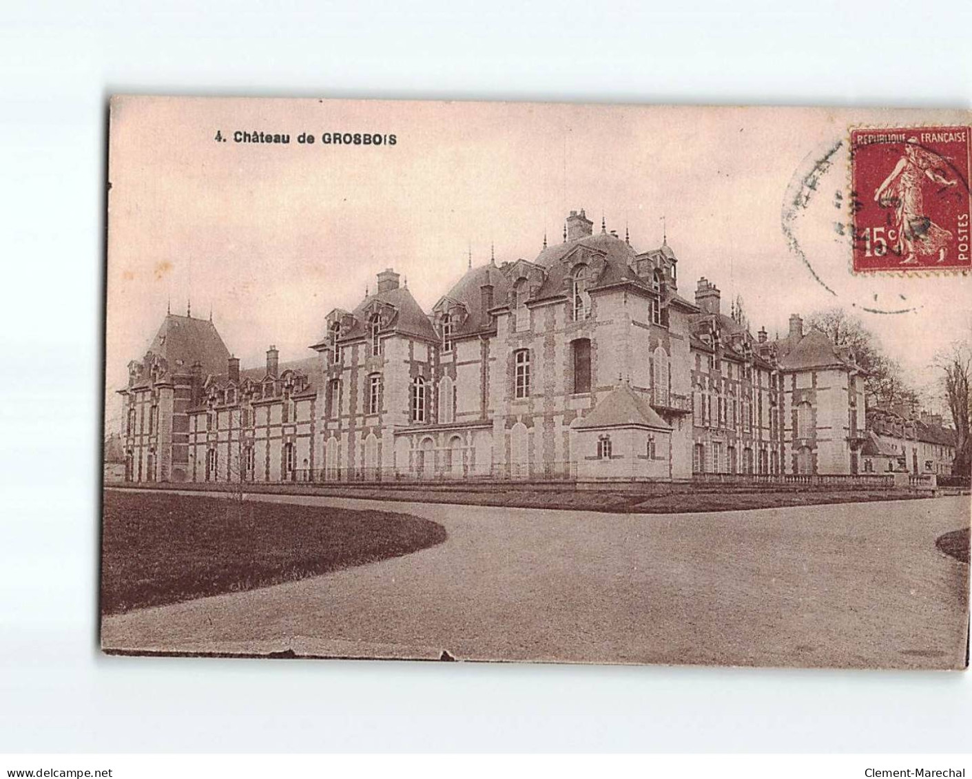 Château De Grosbois - état - Autres & Non Classés