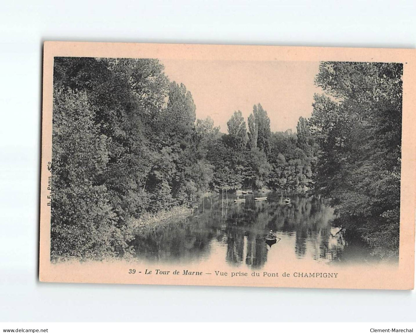 CHAMPIGNY : Le Tour De Marne, Vue Prise Du Pont - Très Bon état - Champigny Sur Marne