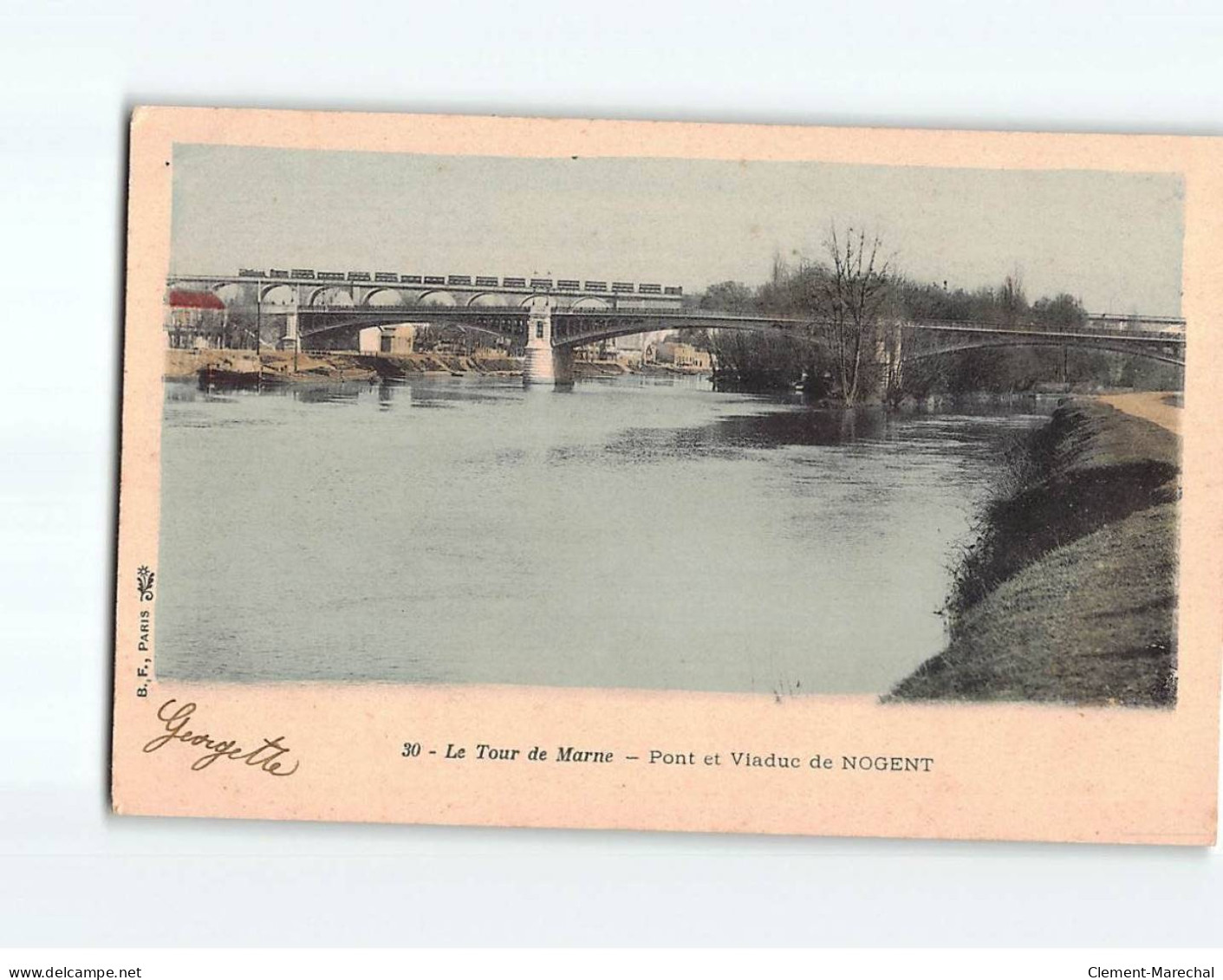 Le Tour De Marne, Pont Et Viaduc De NOGENT - Très Bon état - Nogent Sur Marne