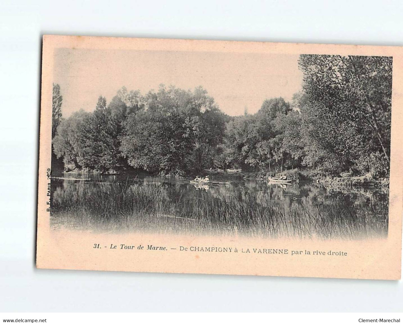 Le Tour De Marne, De CHAMPIGNY à LA VARENNE Par La Rive Droite - Très Bon état - Andere & Zonder Classificatie