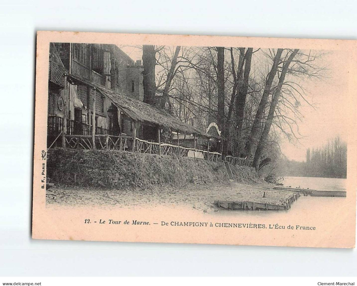 Le Tour De Marne, De CHAMPIGNY à CHENNEVIERES, L'Ecu De France - Très Bon état - Other & Unclassified