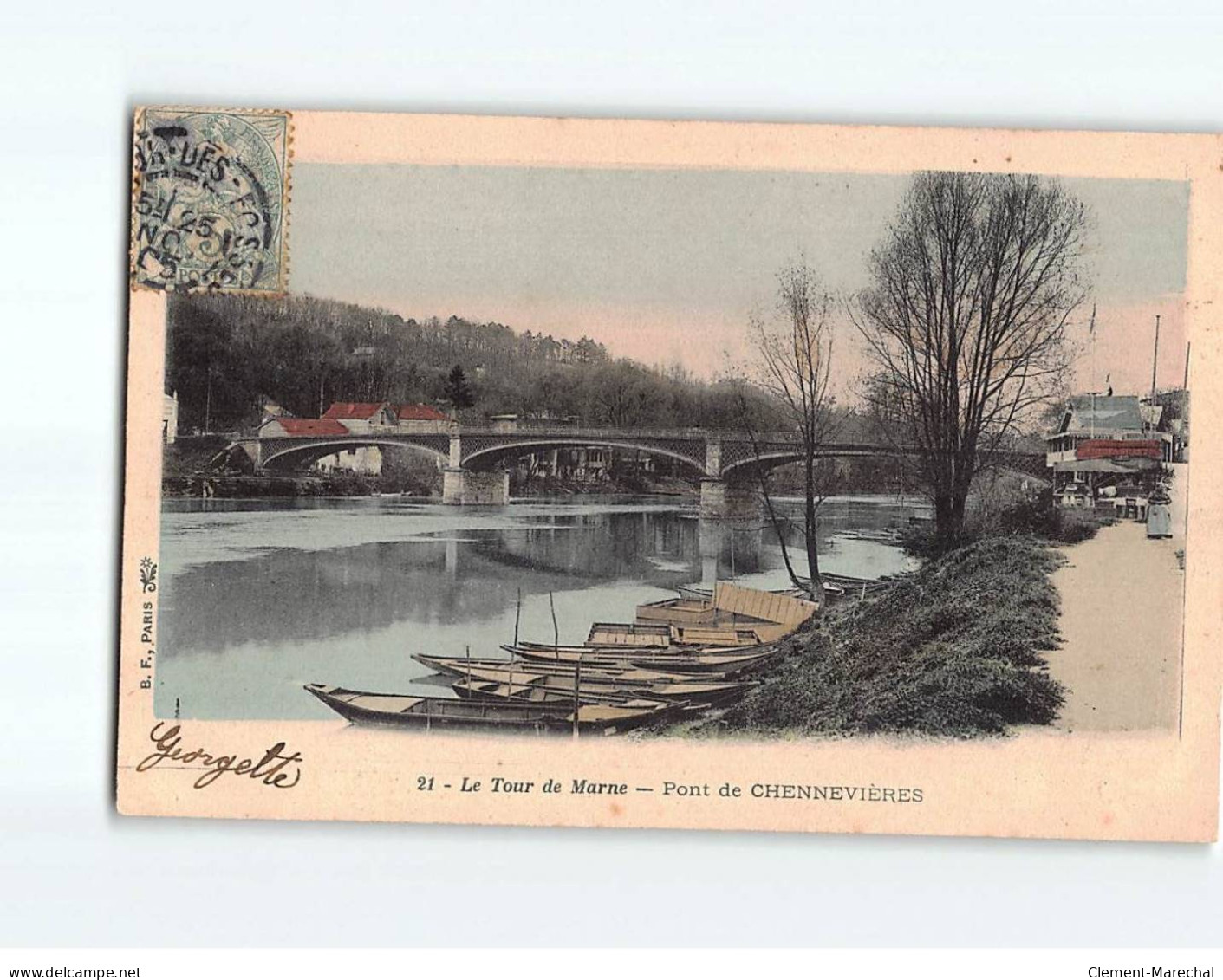 Le Tour De Marne, Pont De CHENNEVIERES - Très Bon état - Chennevieres Sur Marne