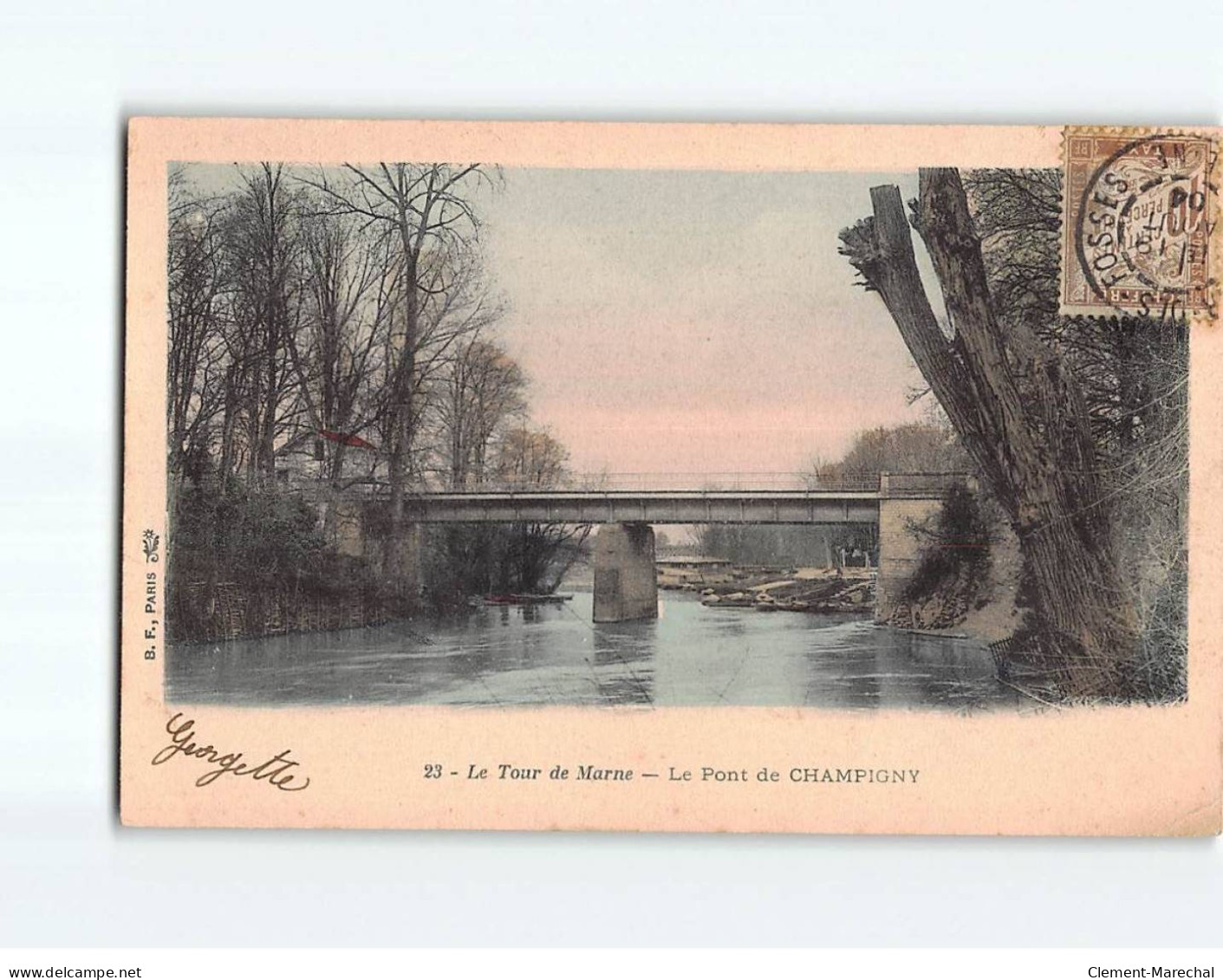 Le Tour De Marne, Le Pont De CHAMPIGNY - état - Champigny Sur Marne