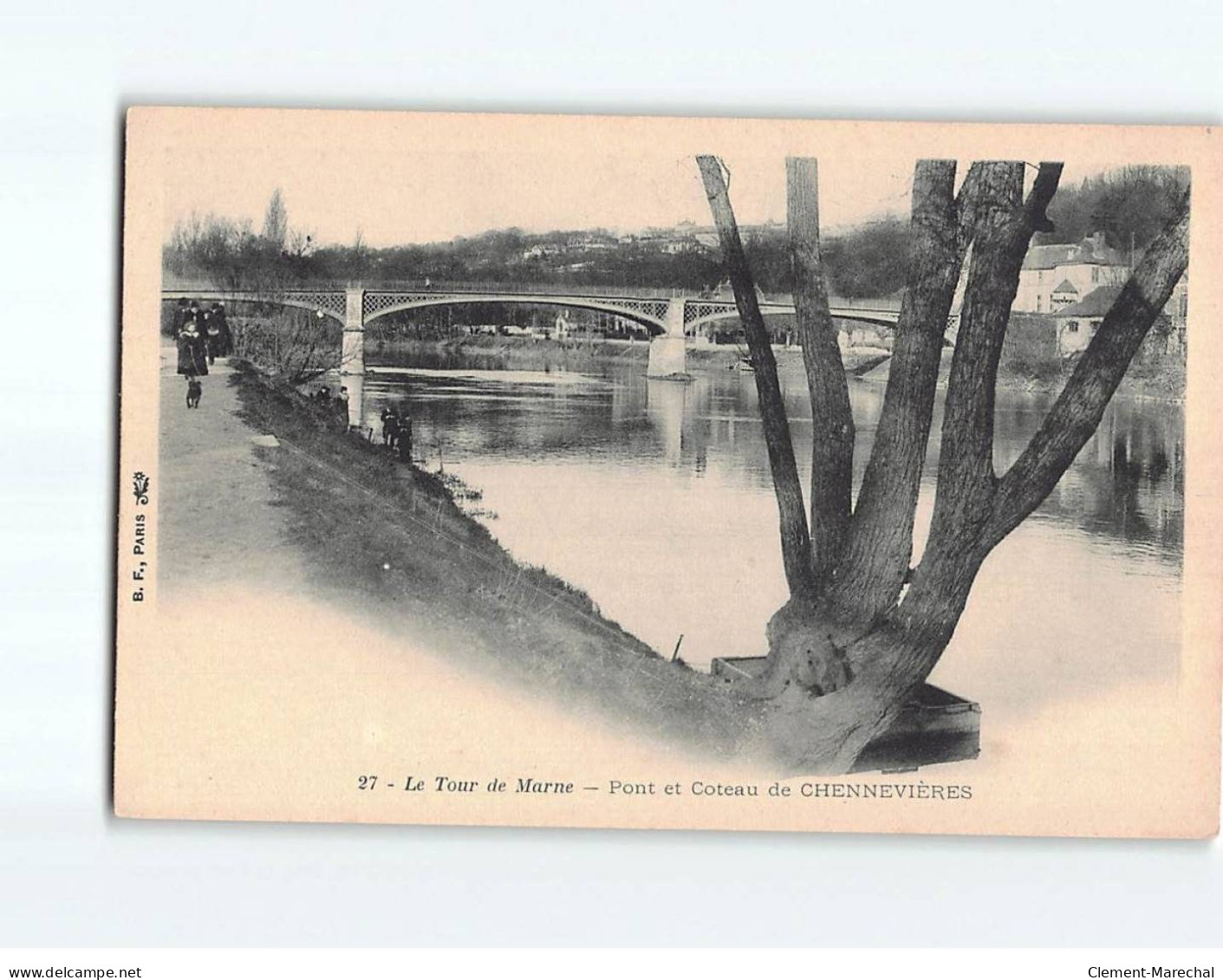 Le Tour De Marne, Pont Et Coteau De CHENNEVIERES - Très Bon état - Chennevieres Sur Marne