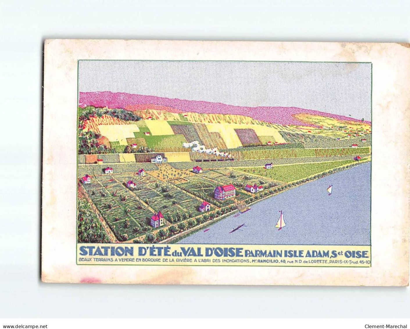 PARMAIN - L'ISLE ADAM - Station D'été Du Val D'Oise - état - Sonstige & Ohne Zuordnung