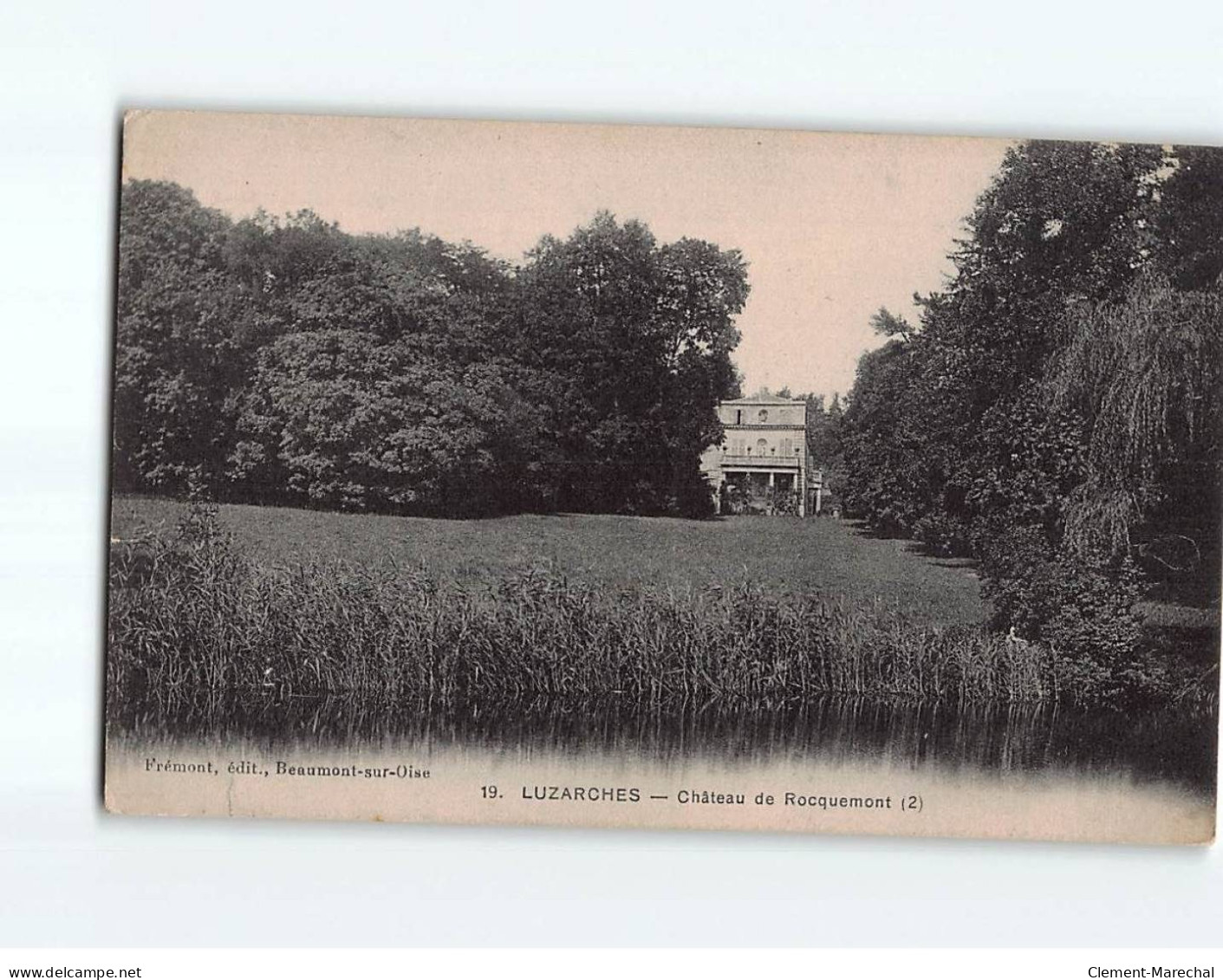 LUZARCHES : Château De Rocquemont - état - Luzarches