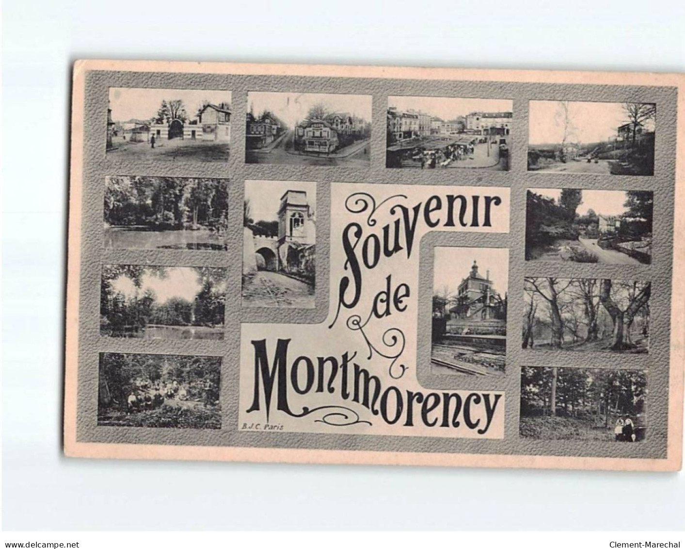 MONTMORENCY : Carte Souvenir - état - Montmorency