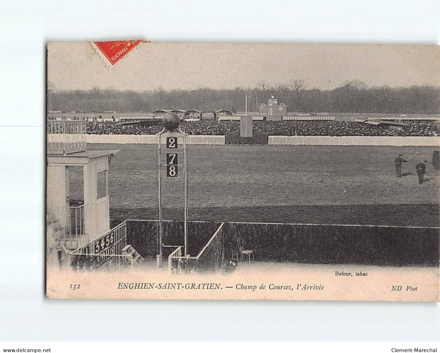 ENGHIEN SAINT GRATIEN : Champ De Courses, L'Arrivée - Très Bon état - Andere & Zonder Classificatie