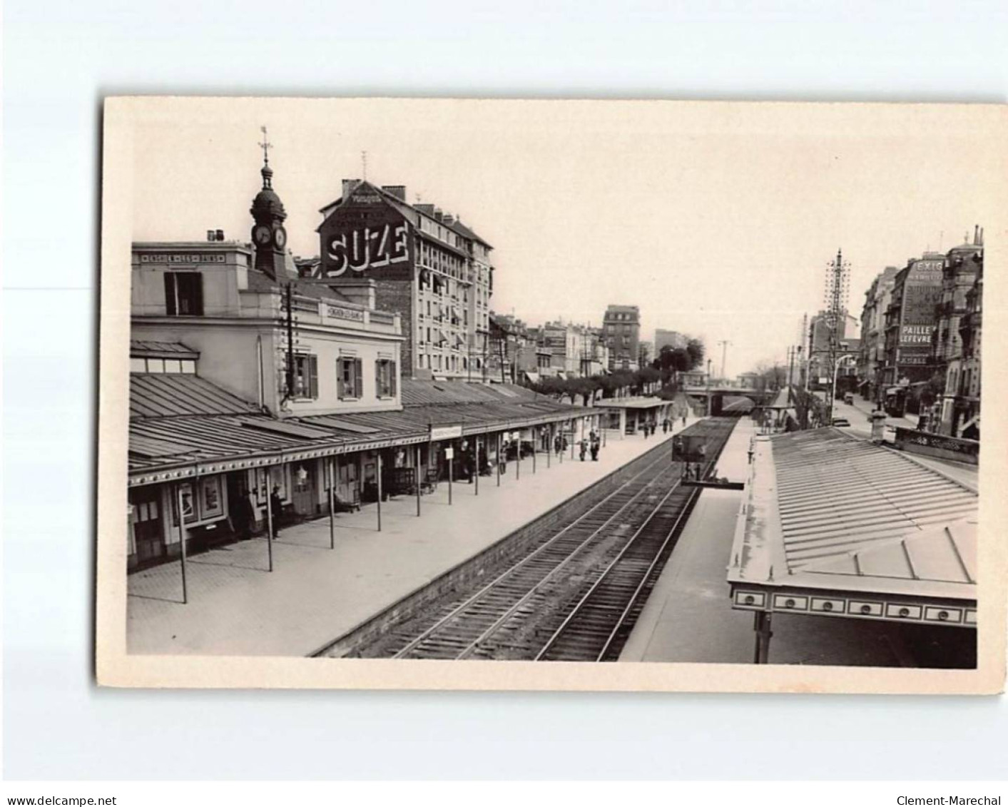 ENGHIEN LES BAINS : La Gare, Vue Intérieure - Très Bon état - Enghien Les Bains