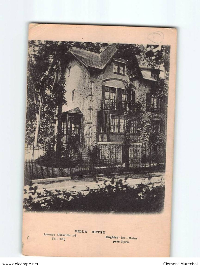 ENGHIEN LES BAINS : Villa Betsy - état - Enghien Les Bains