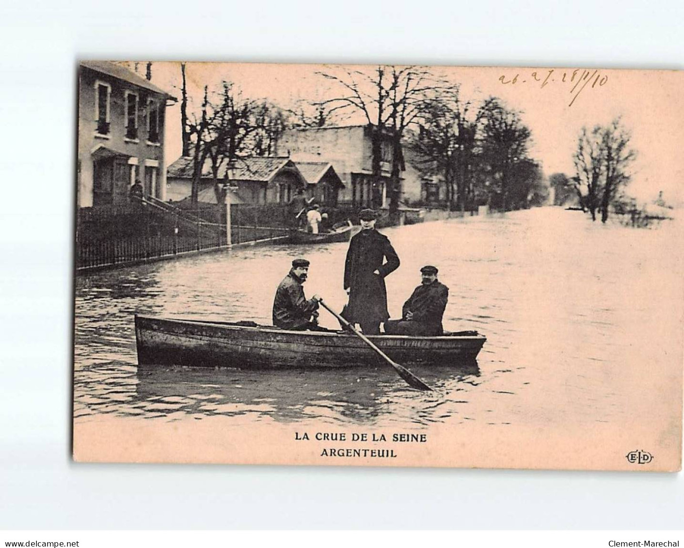 ARGENTEUIL : La Crue De 1910 - Très Bon état - Argenteuil