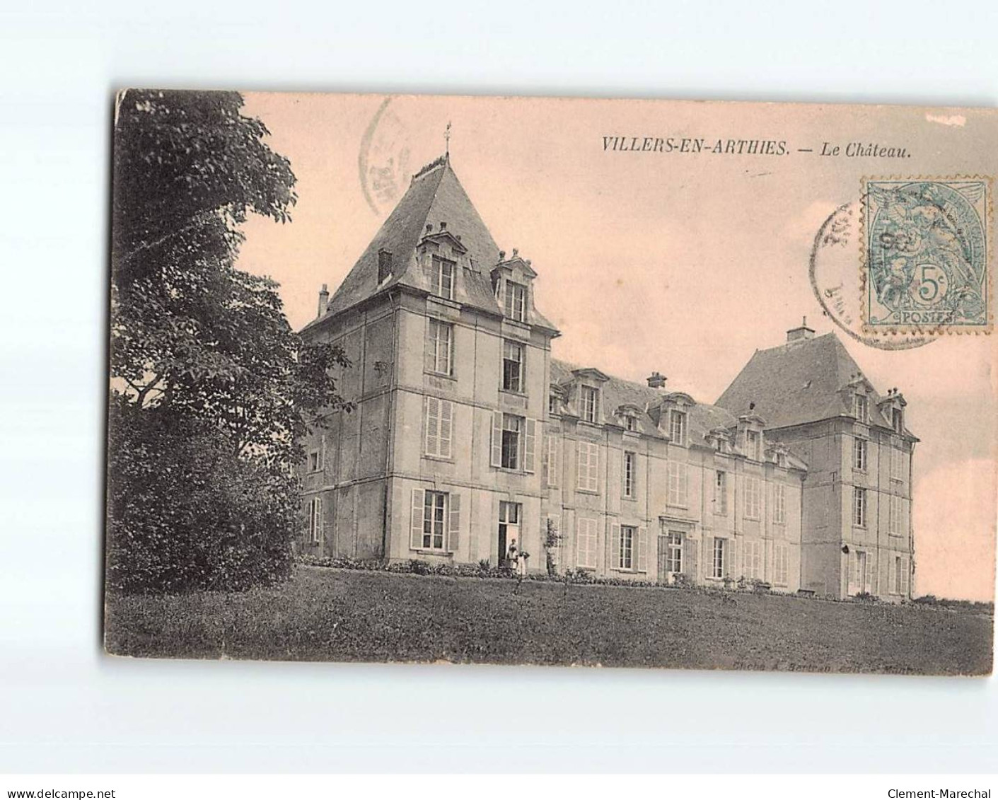 VILLLERS EN ARTHES : Le Château - état - Other & Unclassified