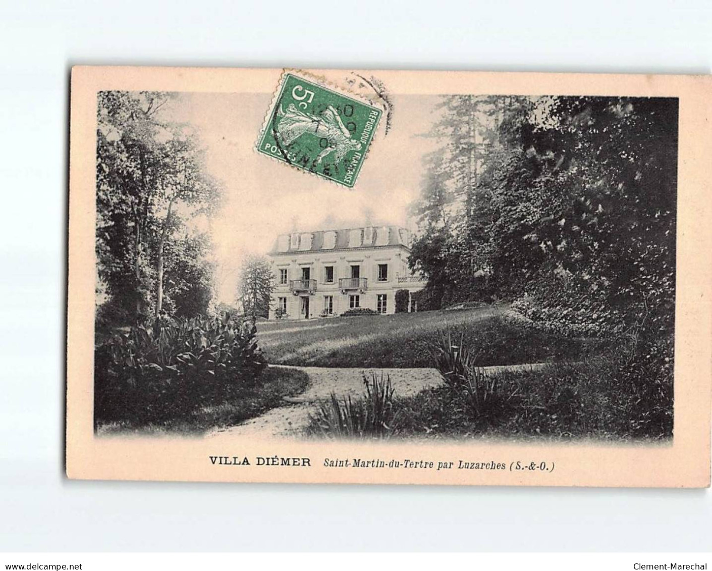 Villa Diémer, Saint Martin Du Tertre, Par Luzarches - Très Bon état - Sonstige & Ohne Zuordnung