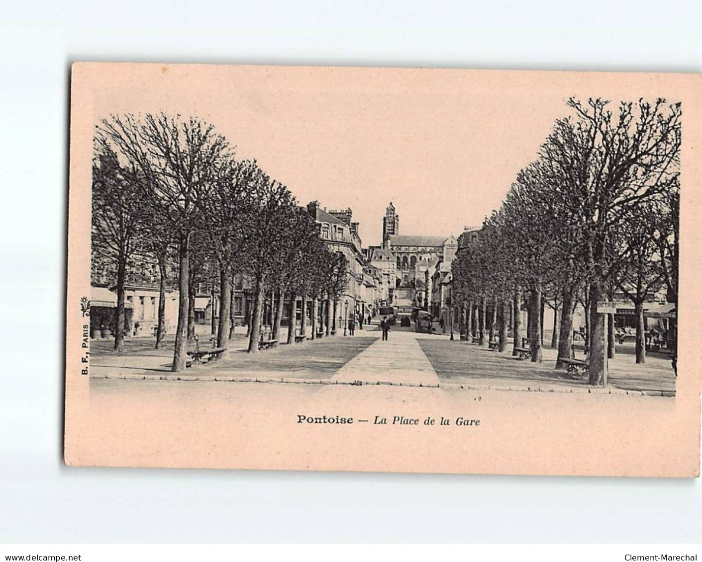 PONTOISE : La Place De La Gare - Très Bon état - Pontoise