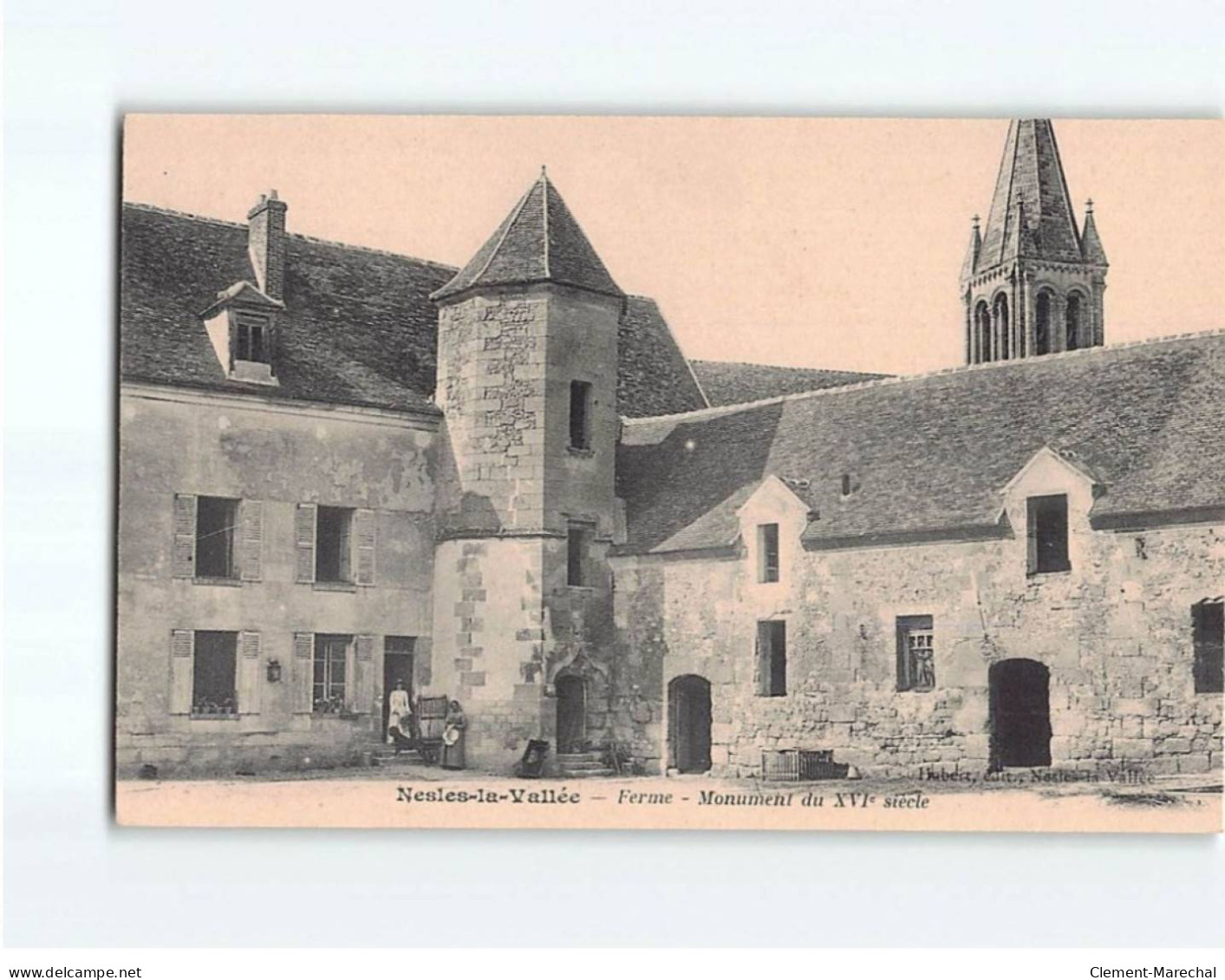 NESLES LA VALLEE : Ferme, Monument Du XVIe Siècle - Très Bon état - Nesles-la-Vallée