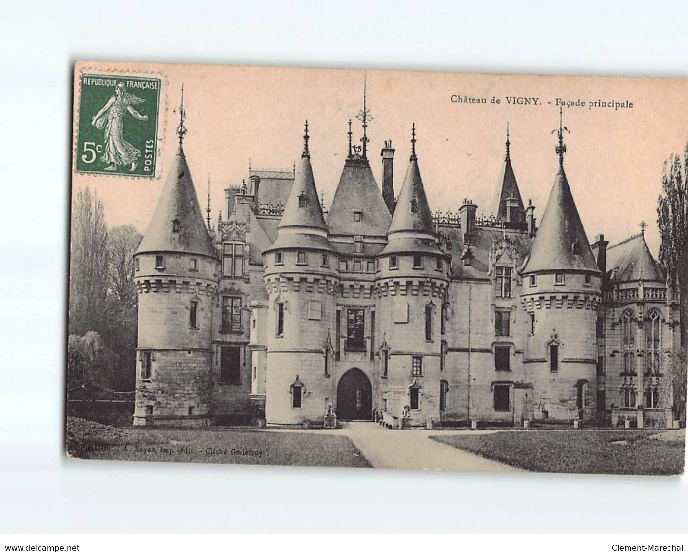 VIGNY : Le Château - Très Bon état - Vigny