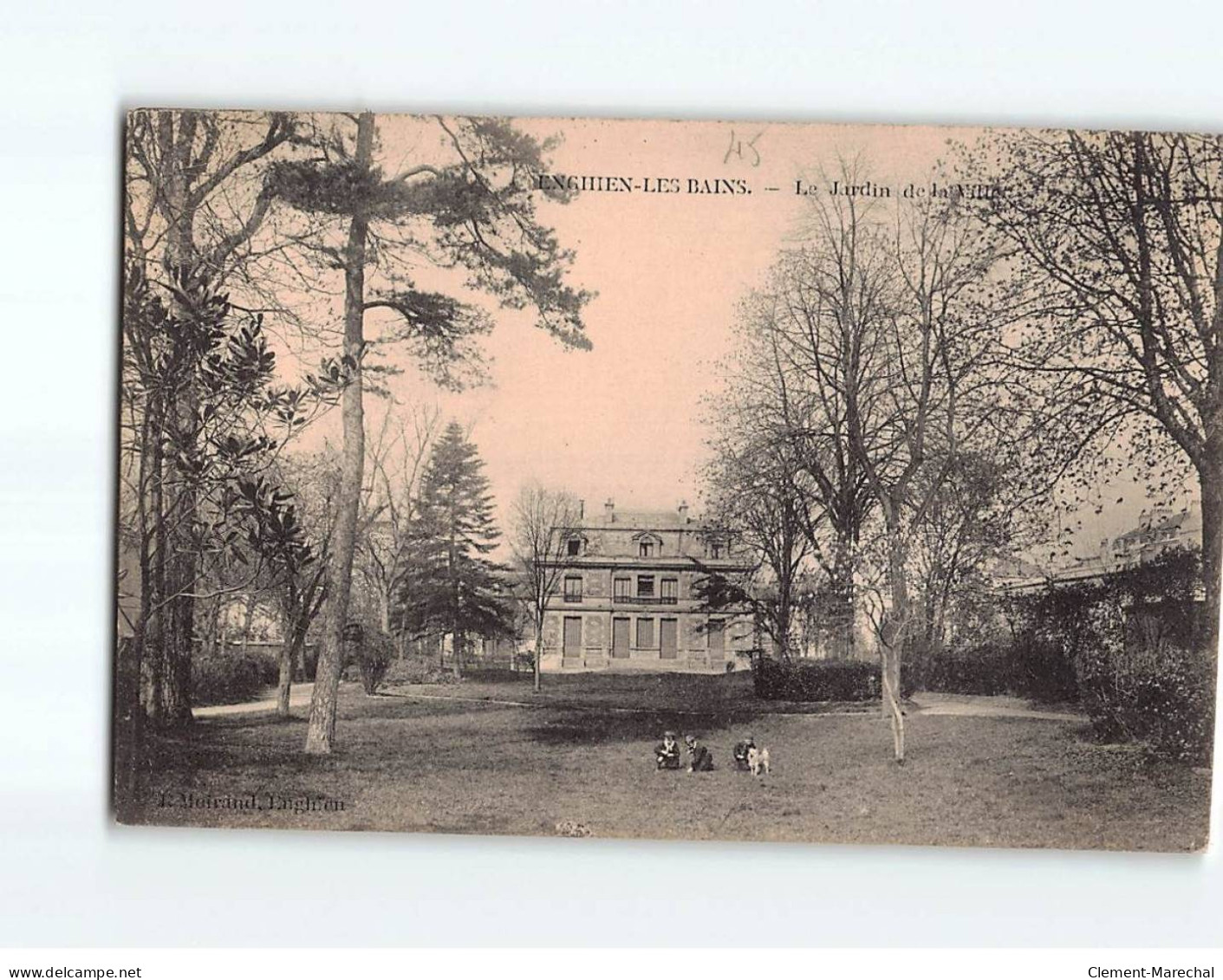 ENGHIEN LES BAINS : Le Jardin De La Ville - Très Bon état - Enghien Les Bains