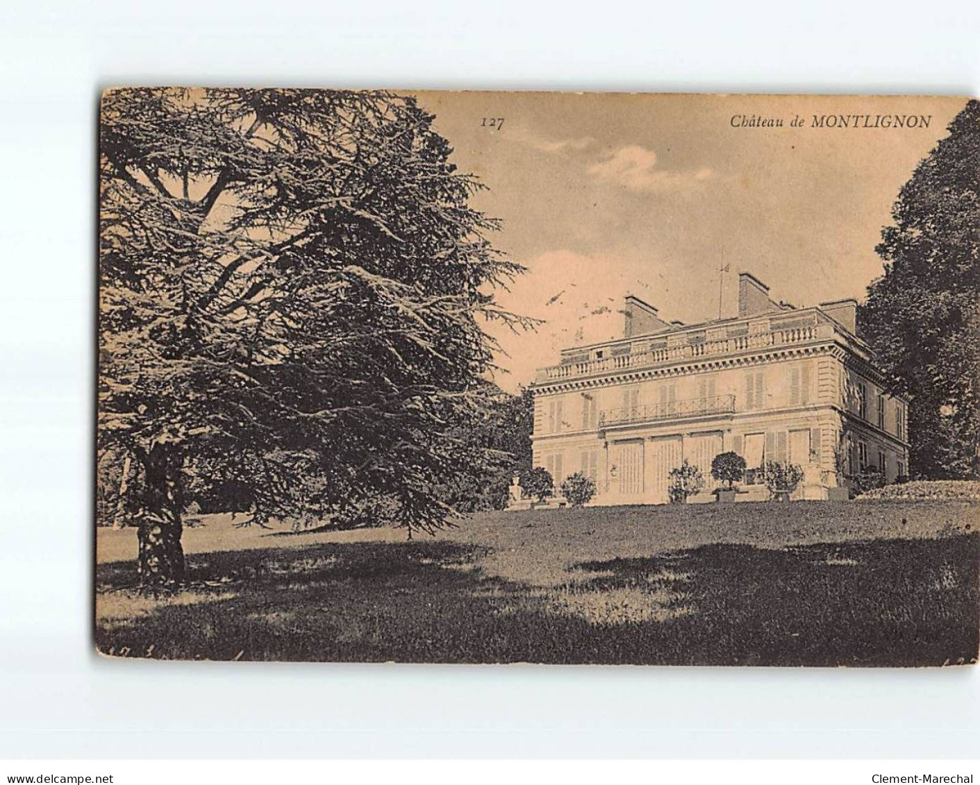 MONTLIGNON : Le Château - état - Montlignon